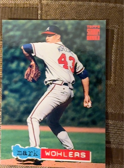 1994 Topps Stadium Club #522 Mark Wohlers — front
