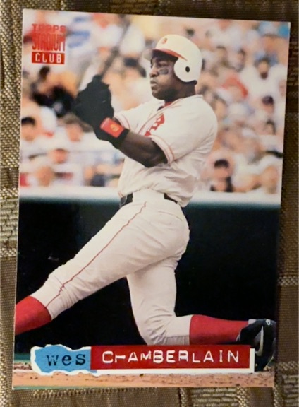 1994 Topps Stadium Club #432 Wes Chamberlain — front