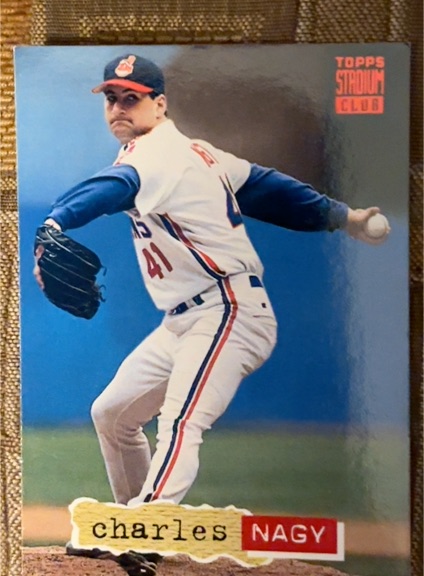 1994 Topps Stadium Club #478 Charles Nagy — front