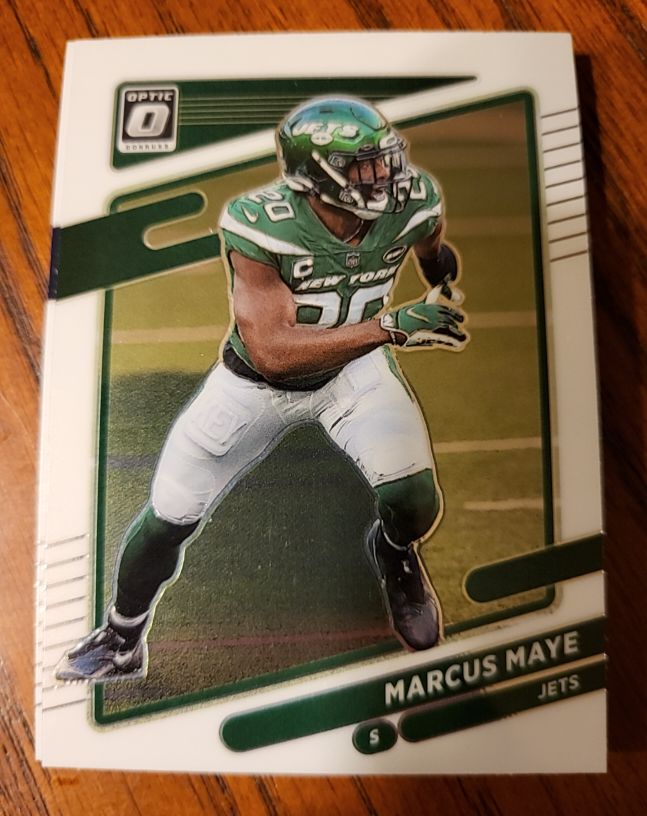 2021 Panini Donruss Optic #74 Marcus Maye — front