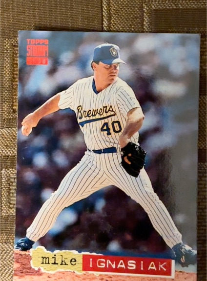 1994 Topps Stadium Club #489 Mike Ignasiak — front