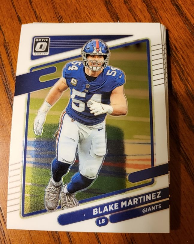 2021 Panini Donruss Optic #17 Blake Martinez — front