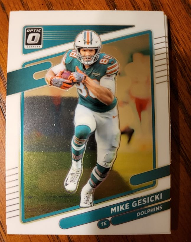 2021 Panini Donruss Optic #59 Mike Gesicki — front