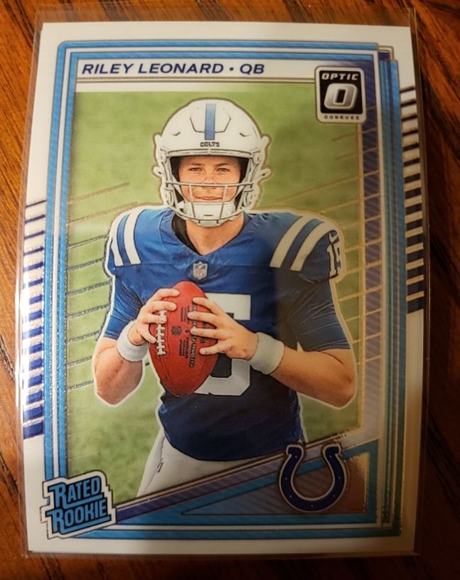 2025 Panini Donruss Optic #255 Riley Leonard — front