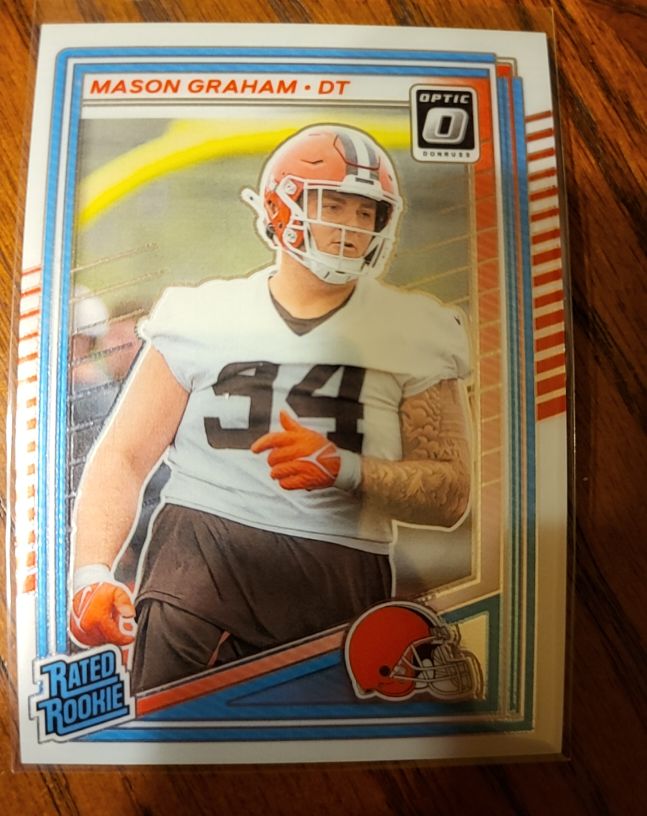 2025 Donruss Optic #206 Mason Graham — front