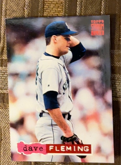 1994 Topps Stadium Club #409 Dave Fleming — front