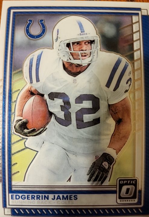 2025 Panini Donruss Optic #185 Edgerrin James — front
