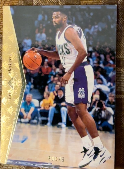 1994-95 Upper Deck SP #104 Lee Mayberry — front