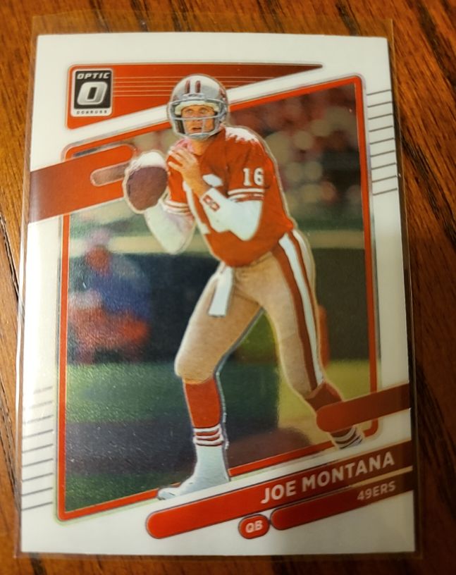 2021 Panini Donruss Optic #194 Joe Montana — front
