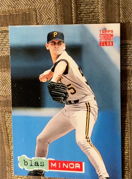 1994 Topps Stadium Club #465 Blas Minor — front