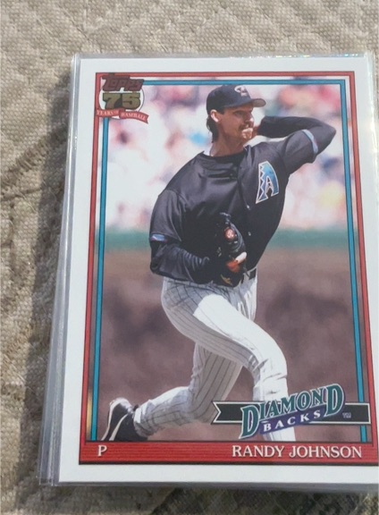 2026 Topps Series 1 #T91-67 Randy Johnson — front