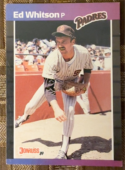 1989 Donruss #229 Ed Whitson — front