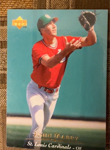 1995 Upper Deck #56 John Mabry — front