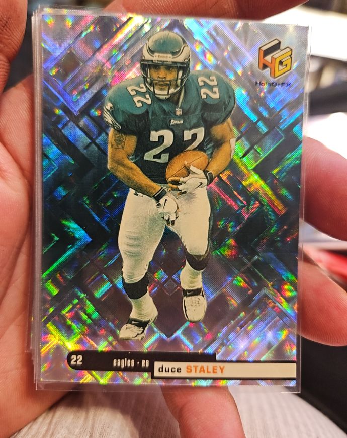 1999 Upper Deck HoloGrFX #44 Duce Staley — front
