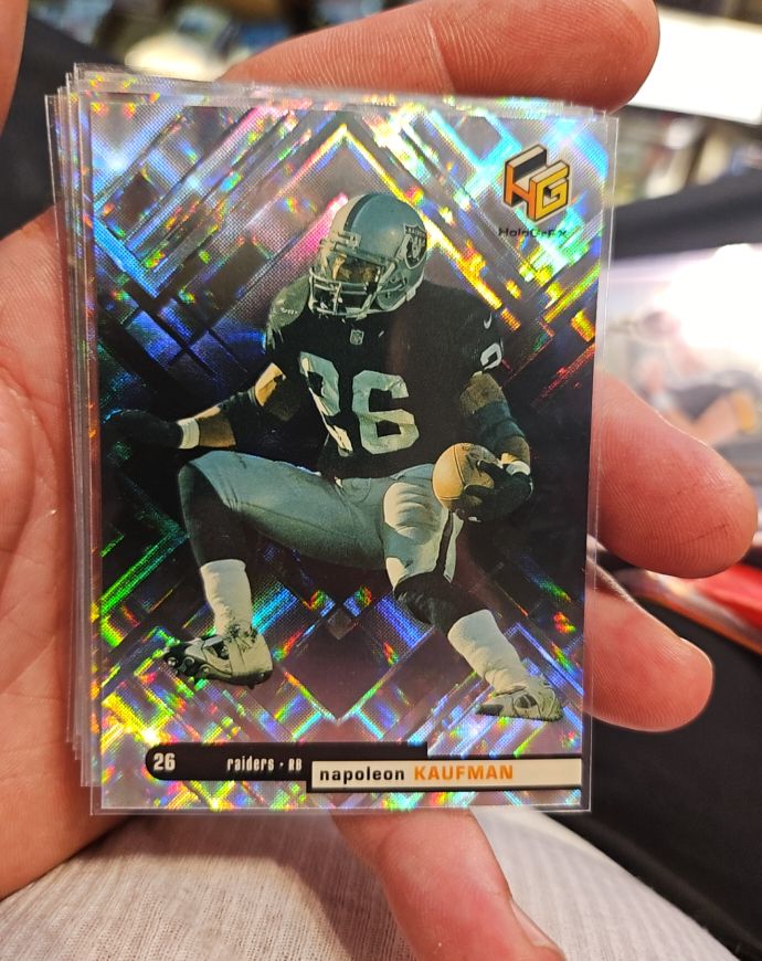 1999 Upper Deck HoloGrFX #42 Napoleon Kaufman — front