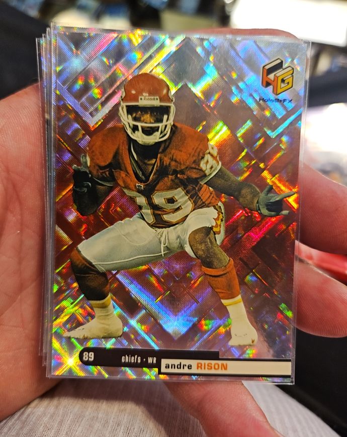 1999 Upper Deck HoloGrFX #27 Andre Rison — front