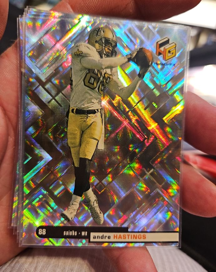 1999 Upper Deck HoloGrFX #36 Andre Hastings — front