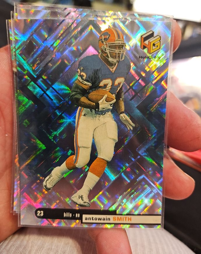 1999 Upper Deck HoloGrFX #4 Antowain Smith — front