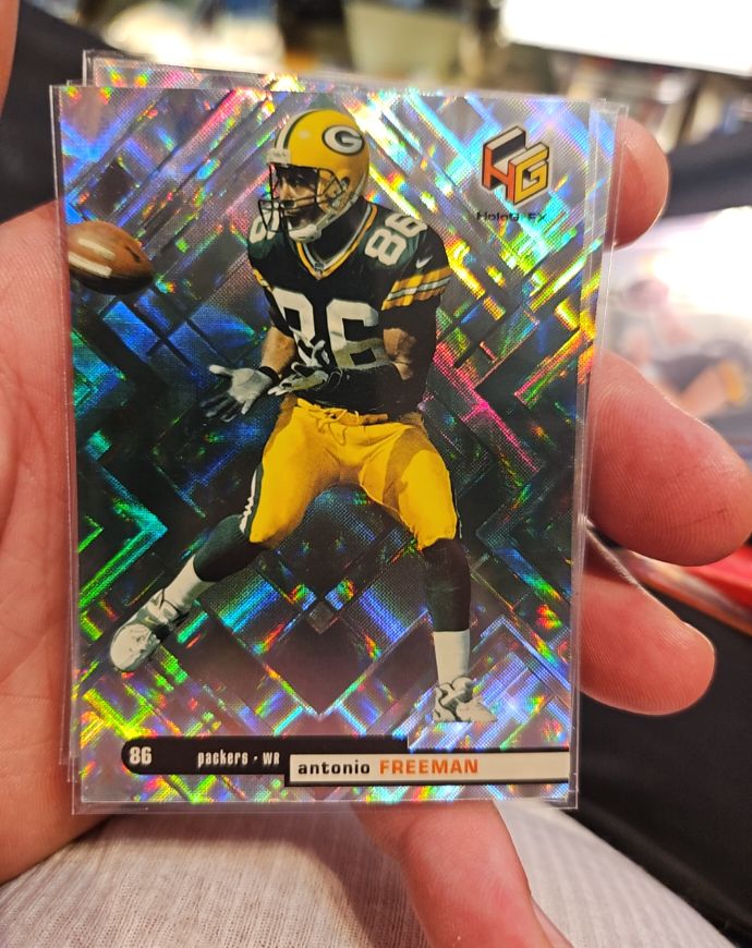 1999 Upper Deck HoloGrFX #22 Antonio Freeman — front