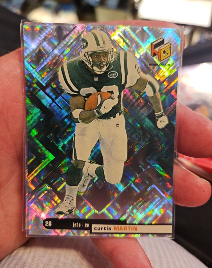 1999 Upper Deck HoloGrFX #39 Curtis Martin — front