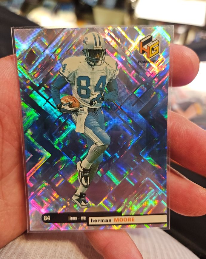 1999 Upper Deck HoloGrFX #19 Herman Moore — front