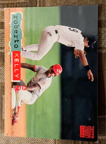 1994 Topps Stadium Club #372 Roberto Kelly — front