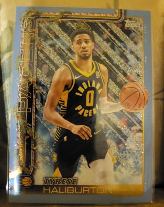 2025-26 Topps #H38 Tyrese Haliburton — front