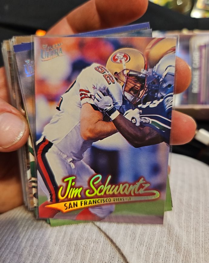 1997 Fleer Ultra #207 Jim Schwantz — front