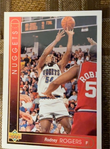 1993-94 Upper Deck #347 Rodney Rogers — front