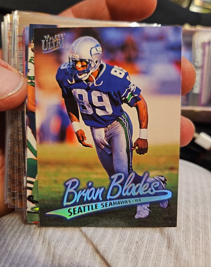 1997 Fleer Ultra #249 Brian Blades — front