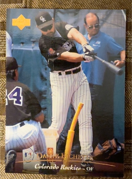 1995 Upper Deck #175 Dante Bichette — front