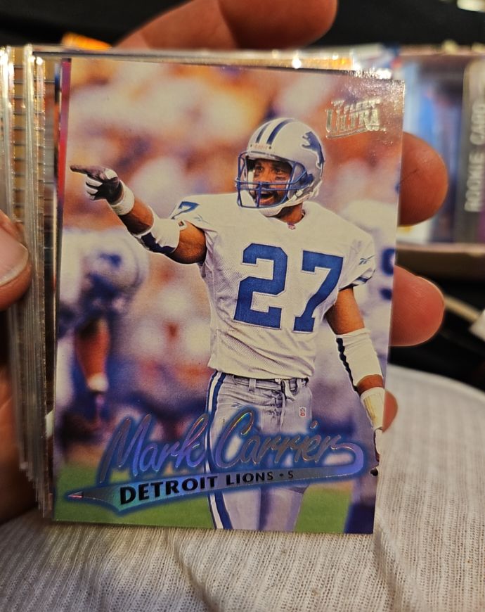 1997 Ultra #297 Mark Carrier — front