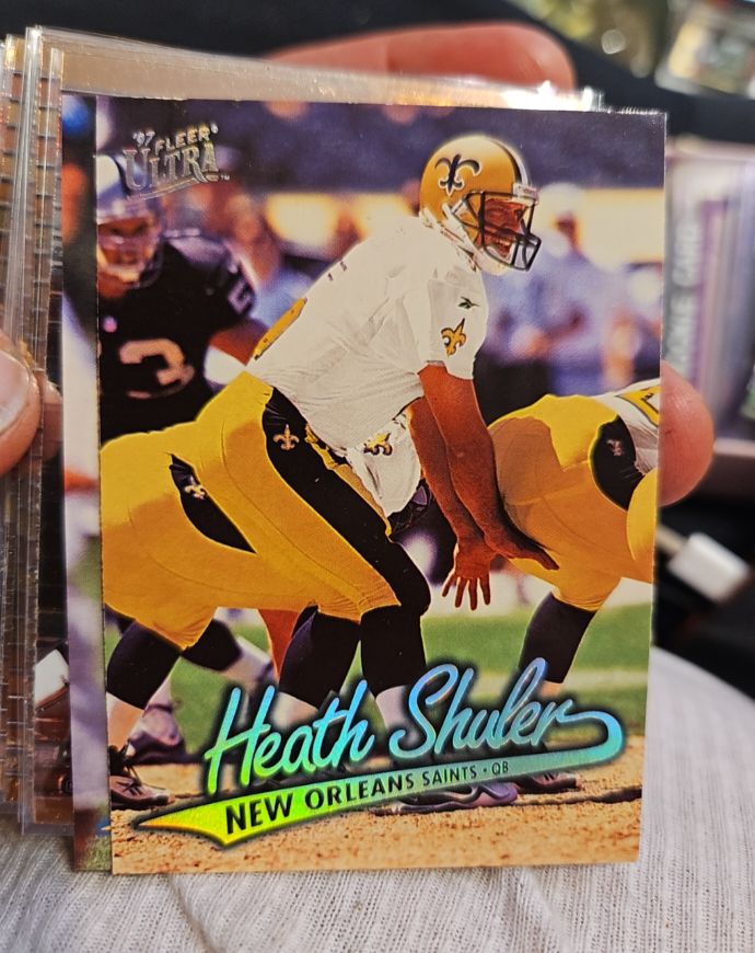 1997 Fleer Ultra #257 Heath Shuler — front