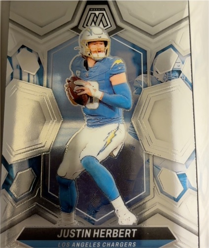 2024 Panini Mosaic #120 Justin Herbert — front