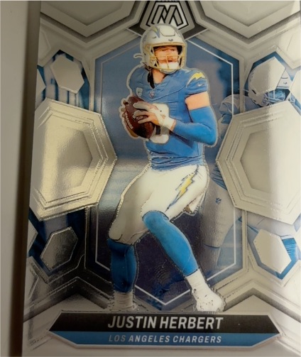 2024 Panini Mosaic #120 Justin Herbert — front
