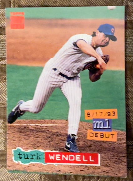 1994 Topps Stadium Club #499 Turk Wendell — front