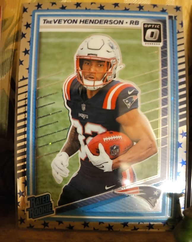 2025 Panini Donruss Optic #248 TreVeyon Henderson Rated Rookie — front