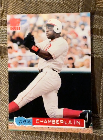 1994 Topps Stadium Club #432 Wes Chamberlain — front