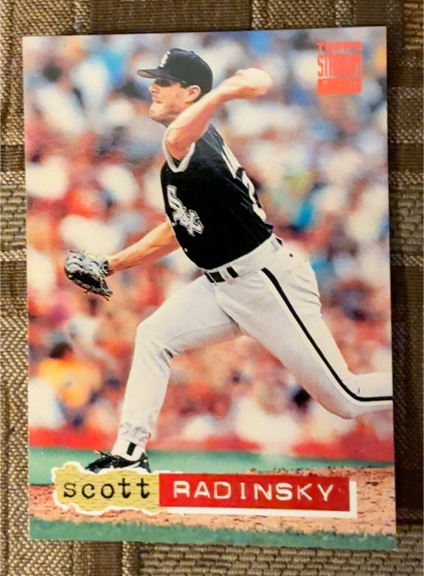 1994 Topps Stadium Club #434 Scott Radinsky — front