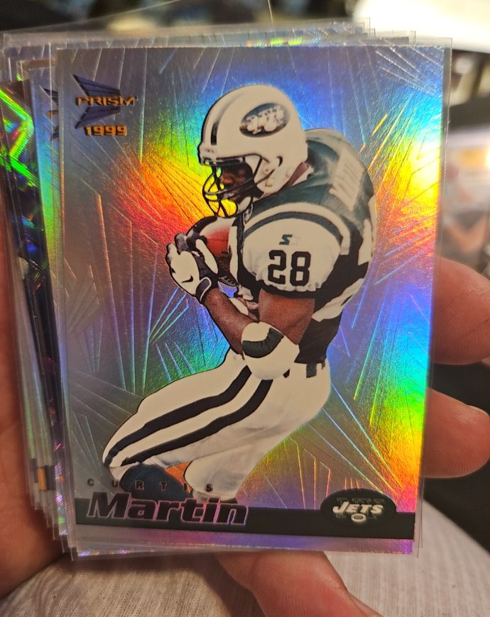 1999 Pacific Prism #101 Curtis Martin — front
