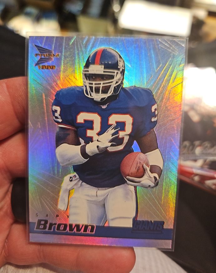 1999 Pacific Prism #95 Gary Brown — front