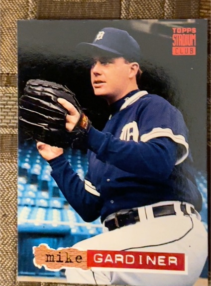 1994 Topps Stadium Club #474 Mike Gardiner — front