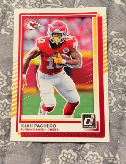 2025 Panini Donruss #217 Isiah Pacheco — front