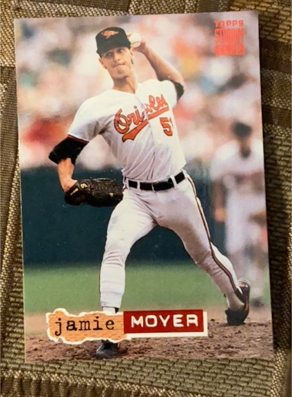 1994 Topps Stadium Club #284 Jamie Moyer — front