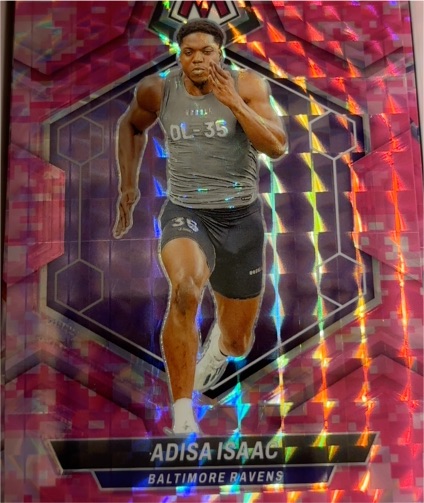 2024 Panini Mosaic #374 Adisa Isaac — front