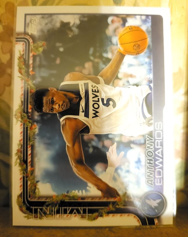 2025 Topps Oversized #OTC-5 Anthony Edwards — front