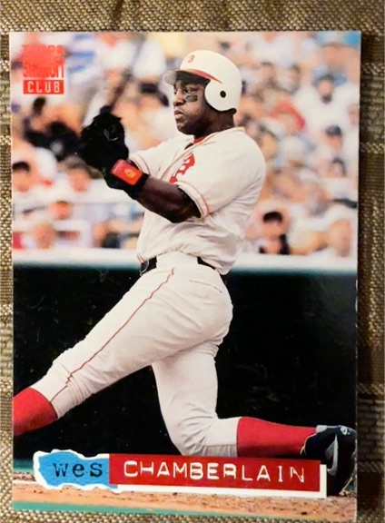 1994 Topps Stadium Club #432 Wes Chamberlain — front