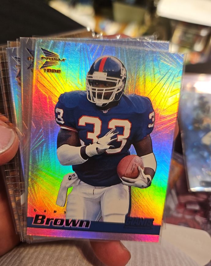 1999 Pacific Prism #95 Gary Brown — front