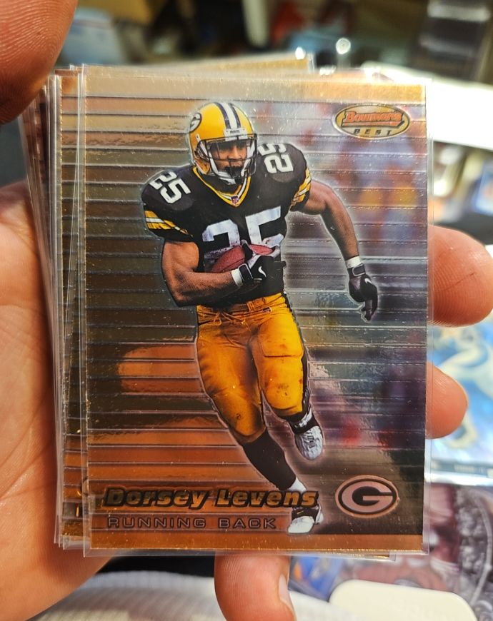 1999 Bowman's Best #38 Dorsey Levens — front