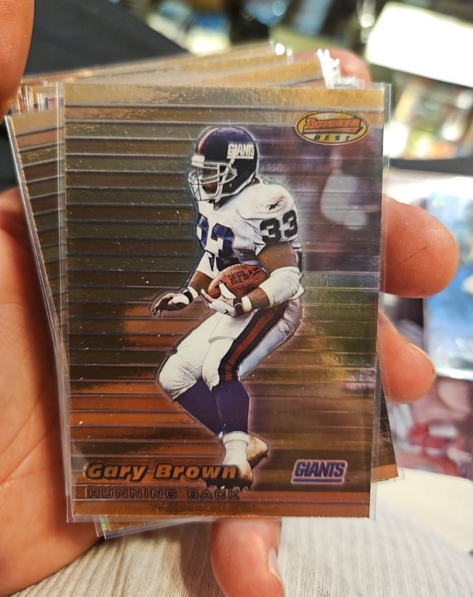 1999 Bowman's Best #84 Gary Brown — front